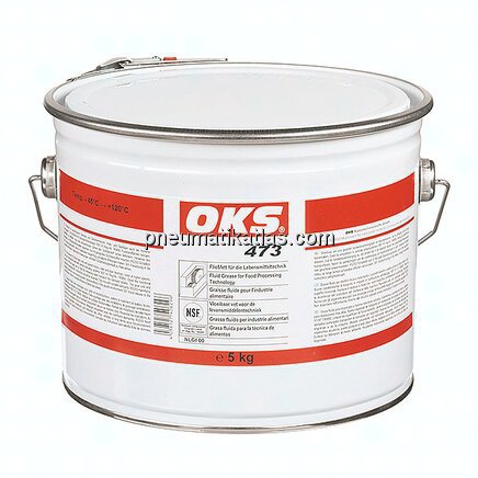 OKS 473, Fließfett für die Lebensmittelt. NLGI Klasse 00 - 5 kg