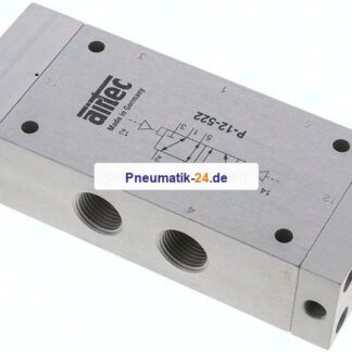 5/2-Wege Pneumatikimpulsventil, G 1/2", dominierend