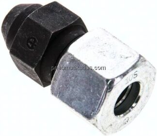 Gerade Anschweißverschraubung 10 S (M18x1,5), Stahl phosphatiert