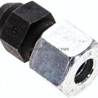 Gerade Anschweißverschraubung 10 S (M18x1,5), Stahl phosphatiert