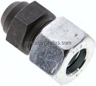 Gerade Anschweißverschraubung 16 S (M24x1,5), Stahl phosphatiert