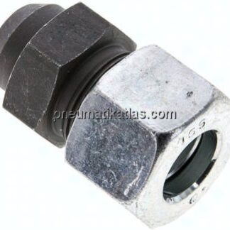 Gerade Anschweißverschraubung 16 S (M24x1,5), Stahl phosphatiert