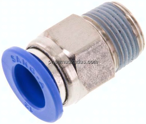 Gerader Steckanschluss R 3/8"-12mm, IQS-Standard