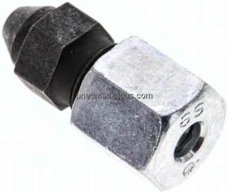Gerade Anschweißverschraubung 6 S (M14x1,5), Stahl phosphatiert