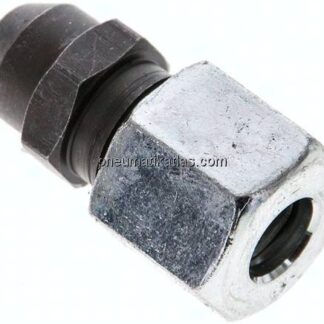 Gerade Anschweißverschraubung 8 L (M14x1,5), Stahl phosphatiert