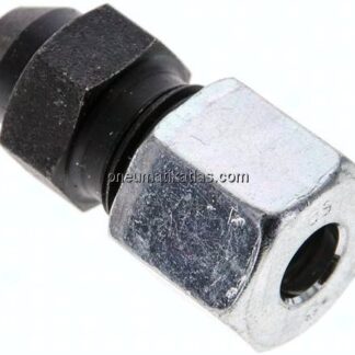 Gerade Anschweißverschraubung 8 S (M16x1,5), Stahl phosphatiert