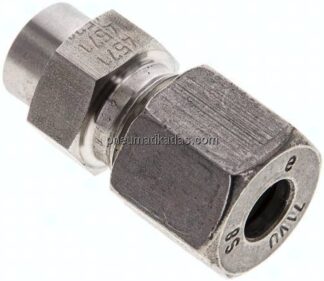 Gerade Anschweißverschraubung 8 S (M16x1,5), 1.4571