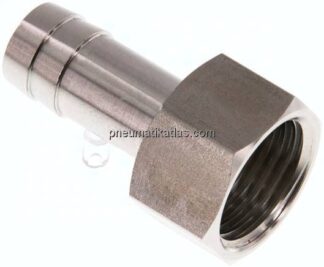 Aufschraub-Schlauchtülle G 1/2"-13 (1/2")mm, 1.4571