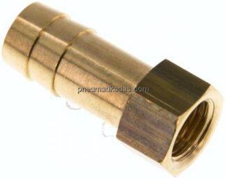 Aufschraub-Schlauchtülle G 1/4"-13 (1/2")mm, Messing