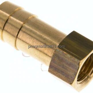 Aufschraub-Schlauchtülle G 1/4"-13 (1/2")mm, Messing