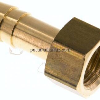 Aufschraub-Schlauchtülle G 1/4"-9 (3/8")mm, Messing