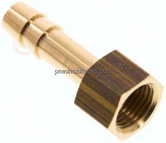 Aufschraub-Schlauchtülle G 1/8"-6 (1/4")mm, Messing
