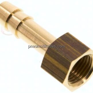 Aufschraub-Schlauchtülle G 1/8"-6 (1/4")mm, Messing
