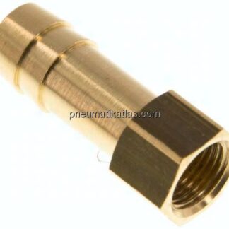 Aufschraub-Schlauchtülle G 1/8"-9 (3/8")mm, Messing