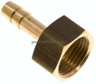 Aufschraub-Schlauchtülle G 3/8"-6 (1/4")mm, Messing