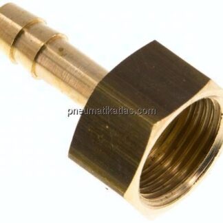 Aufschraub-Schlauchtülle G 3/8"-6 (1/4")mm, Messing