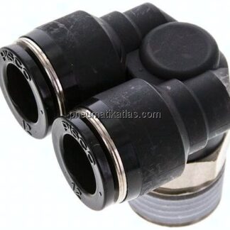 Y-Winkel-Steckanschluss R 1/2"x12mm, IQS-Standard