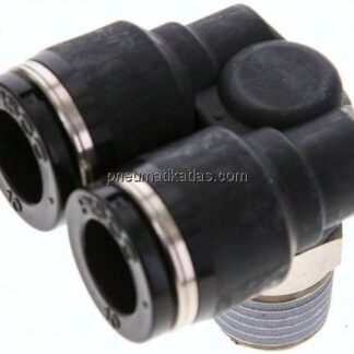 Y-Winkel-Steckanschluss R 1/4"x10mm, IQS-Standard