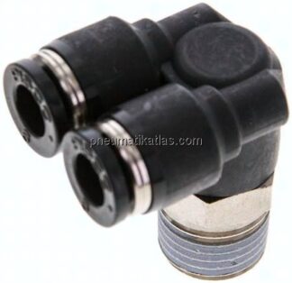 Y-Winkel-Steckanschluss R 1/4"x6mm, IQS-Standard