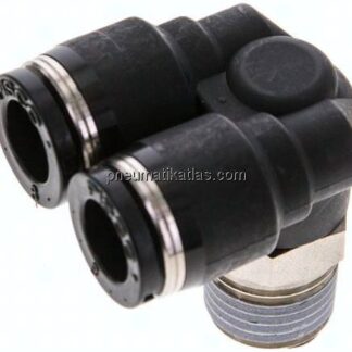 Y-Winkel-Steckanschluss R 1/4"x8mm, IQS-Standard