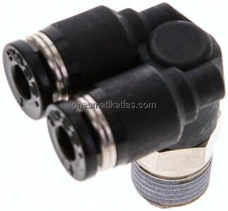Y-Winkel-Steckanschluss R 1/8"x4mm, IQS-Standard