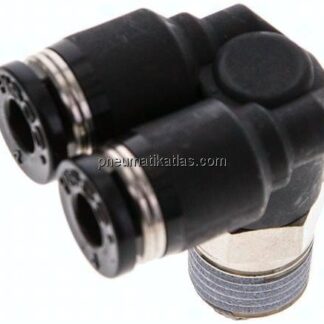Y-Winkel-Steckanschluss R 1/8"x4mm, IQS-Standard