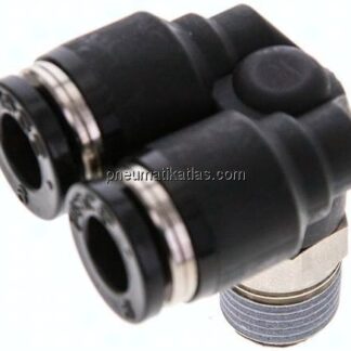 Y-Winkel-Steckanschluss R 1/8"x6mm, IQS-Standard