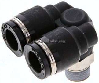 Y-Winkel-Steckanschluss R 1/8"x8mm, IQS-Standard