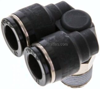 Y-Winkel-Steckanschluss R 3/8"x12mm, IQS-Standard