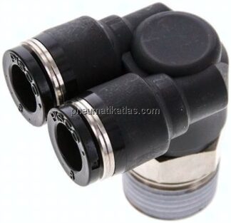 Y-Winkel-Steckanschluss R 3/8"x8mm, IQS-Standard