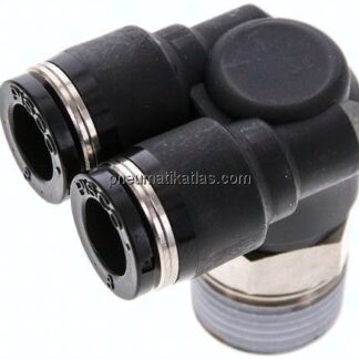 Y-Winkel-Steckanschluss R 3/8"x8mm, IQS-Standard
