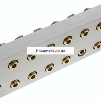 P-R-S-Leiste inkl. Hohlschrauben und Dichtungen für Ventilbaureihe M07 / P07