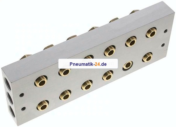 P-R-S-Leiste inkl. Hohlschrauben und Dichtungen für Ventilbaureihe M07 / P07