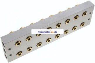 P-R-S-Leiste inkl. Hohlschrauben und Dichtungen für Ventilbaureihe M07 / P07