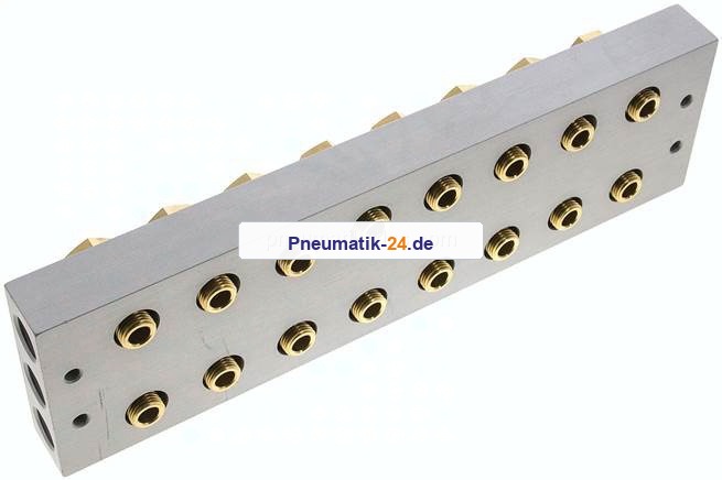 P-R-S-Leiste inkl. Hohlschrauben und Dichtungen für Ventilbaureihe M07 / P07