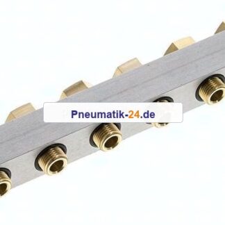 P-Leiste inkl. Hohlschrauben und Dichtungen für Ventilbaureihe M04 / P04