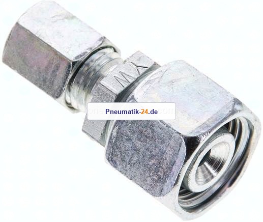Reduziereinsatz 12 L-6 L (M12x1,5), Stahl verzinkt