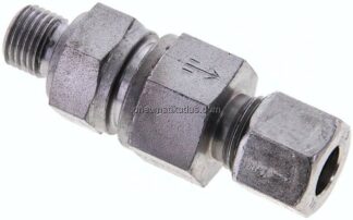 Hydraulik-Rückschlagventil 10 L (M16x1,5)-G 1/4", Stahl verzinkt