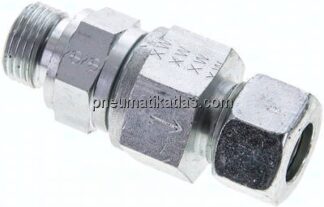 Hydraulik-Rückschlagventil 15 L (M22x1,5)-G 1/2", Stahl verzinkt