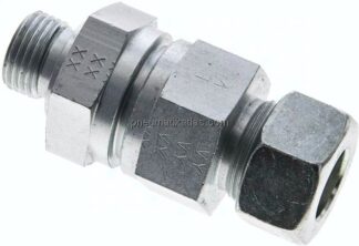 Hydraulik-Rückschlagventil 18 L (M26x1,5)-G 1/2", Stahl verzinkt