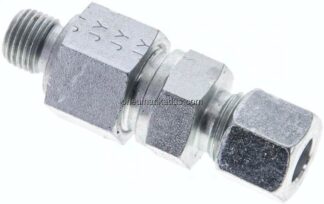 Hydraulik-Rückschlagventil 10 L (M16x1,5)-G 1/4", Stahl verzinkt