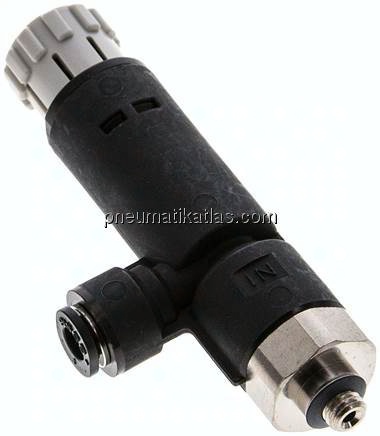 Druckregler M 5-4mm, ohne Manometer, IQS-Standard