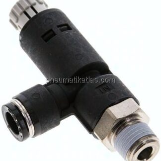 Druckregler R 1/4"-8mm, ohne Manometer, IQS-Standard