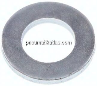 Unterlegscheibe, DIN 125 A, M 10g (10,5x20mm), Stahl verzinkt