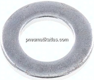 Unterlegscheibe, DIN 125 A, M 16 (17x30mm), Stahl verzinkt