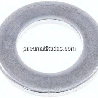 Unterlegscheibe, DIN 125 A, M 22 (23x39mm), Stahl verzinkt