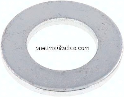 Unterlegscheibe, DIN 125 A, M 42 (43x78mm), Stahl verzinkt