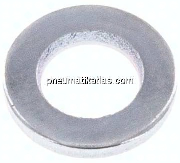 Unterlxegscheibe, DIN 125 A, M 5 (5,3x10mm), Stahl verzinkt