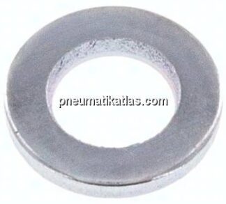 Unterlegscheibe, DIN 125 Ah, M 6 (6,4x12mm), Stahl verzinkt