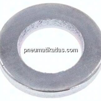 Unterlegscheibe, DIN 125 Ah, M 6 (6,4x12mm), Stahl verzinkt
